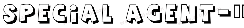 Special Agent字体转换